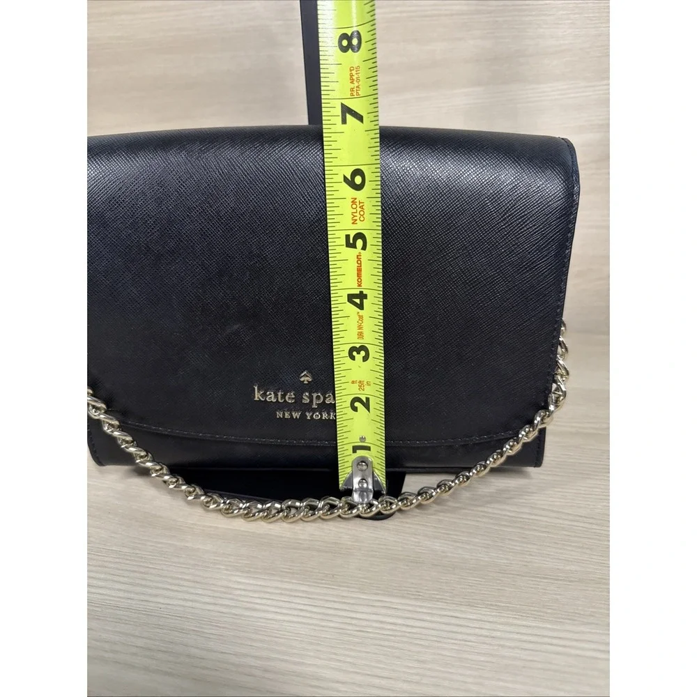 Kate Spade Carson Convertible –‎ Black Saffiano Leather – NO CROSSBODY STRAP
